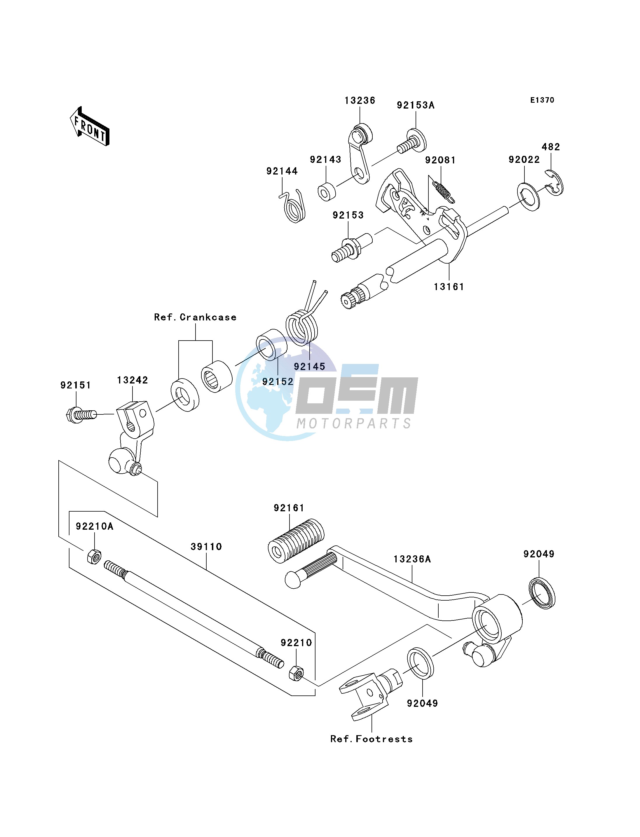 GEAR CHANGE MECHANISM