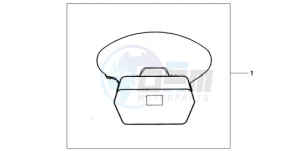 FES1259 Europe Direct - (ED / 2ED) drawing INNERBAG TOPBOX