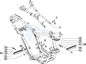 Runner 50 Pure Jet SC (UK) UK drawing Frame bodywork