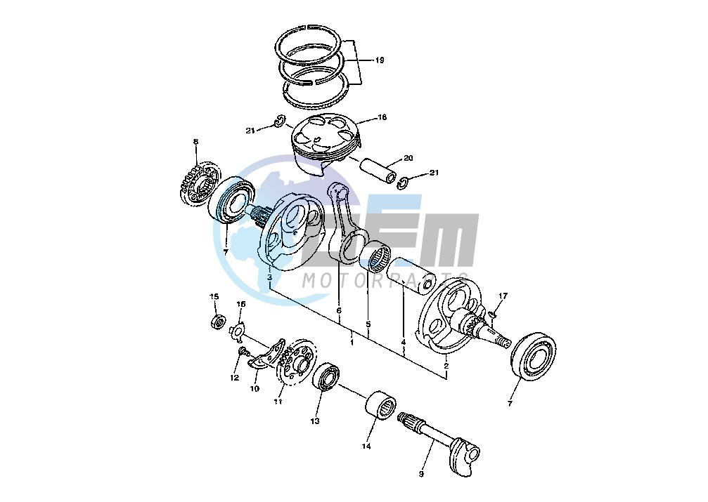 CRANKSHAFT PISTON