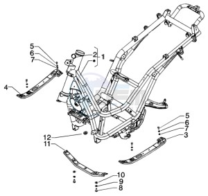 Beverly 125 drawing Frame