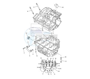 FZ8-NA 800 drawing CRANKCASE