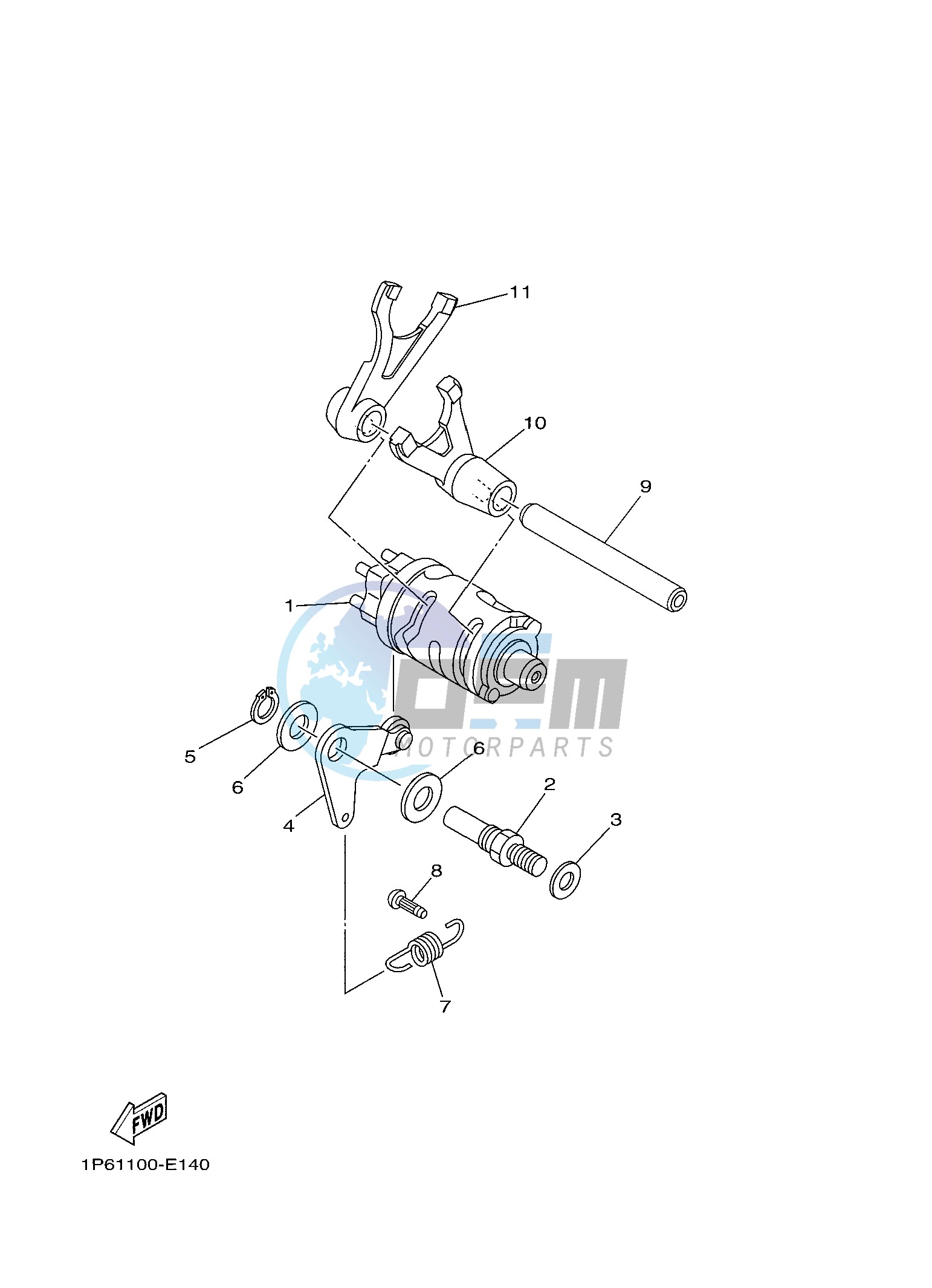 SHIFT CAM & FORK