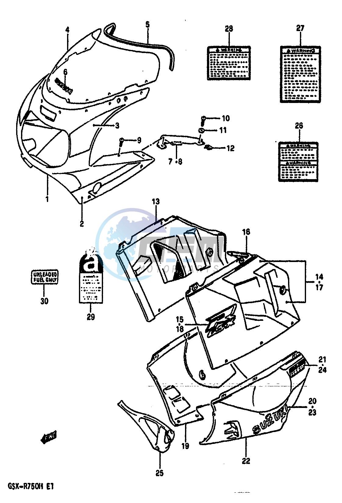 COWLING BODY (3SL 3RZ)