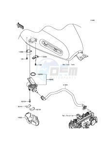 W800 EJ800AGS GB XX (EU ME A(FRICA) drawing Fuel Pump