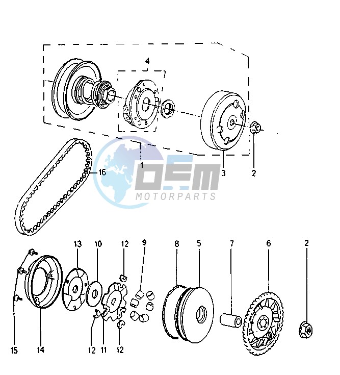 CLUTCH FOR PUMP MIKUNI