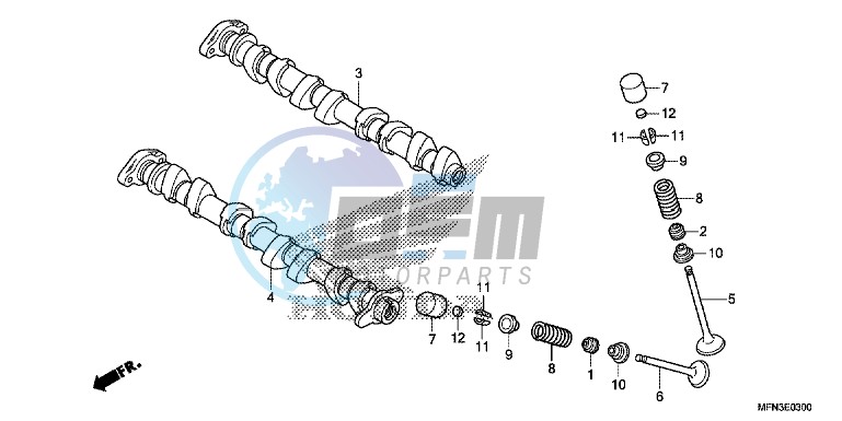 CAMSHAFT/ VALVE