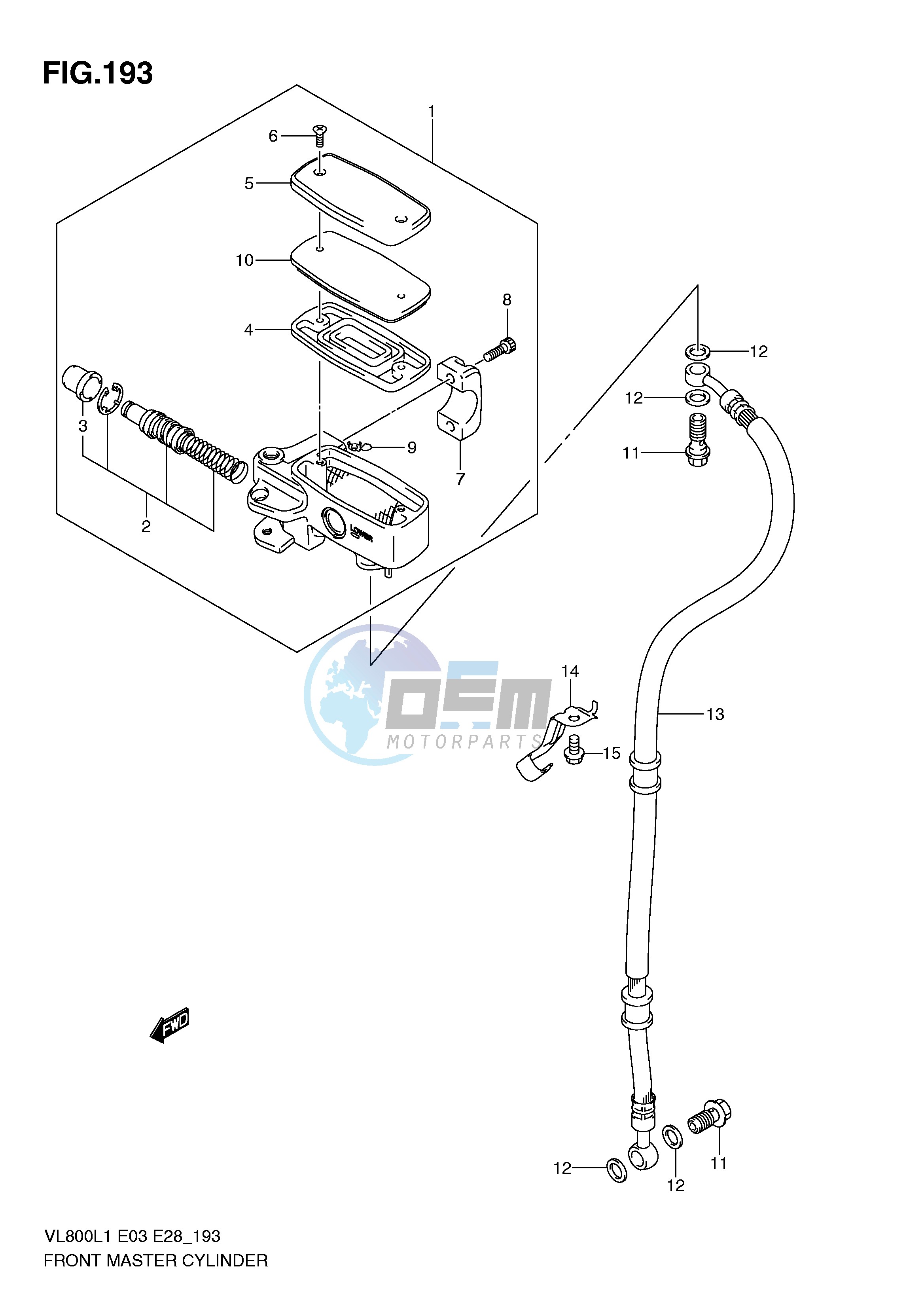 FRONT MASTER CYLINDER