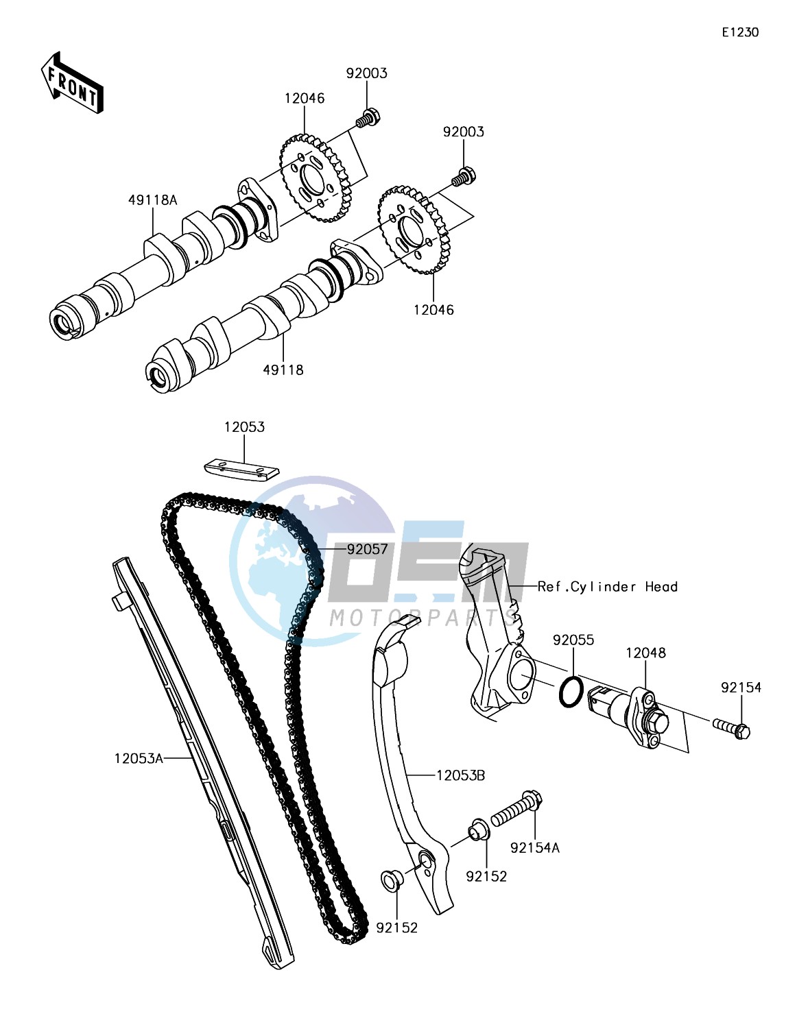 Camshaft(s)/Tensioner