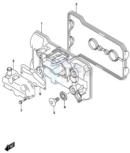 AN650 BURGMAN drawing GASKET SET