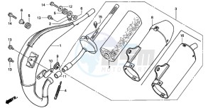 CR80R drawing EXPANSION CHAMBER