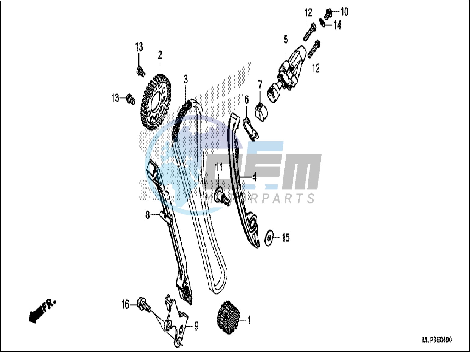 CAM CHAIN/TENSIONER