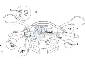 Runner 125 VX 4t Race e3 drawing Selectors - Switches - Buttons