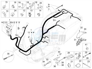 PRIMAVERA 150 4T 3V IGET ABS E4 (EMEA) drawing Main cable harness