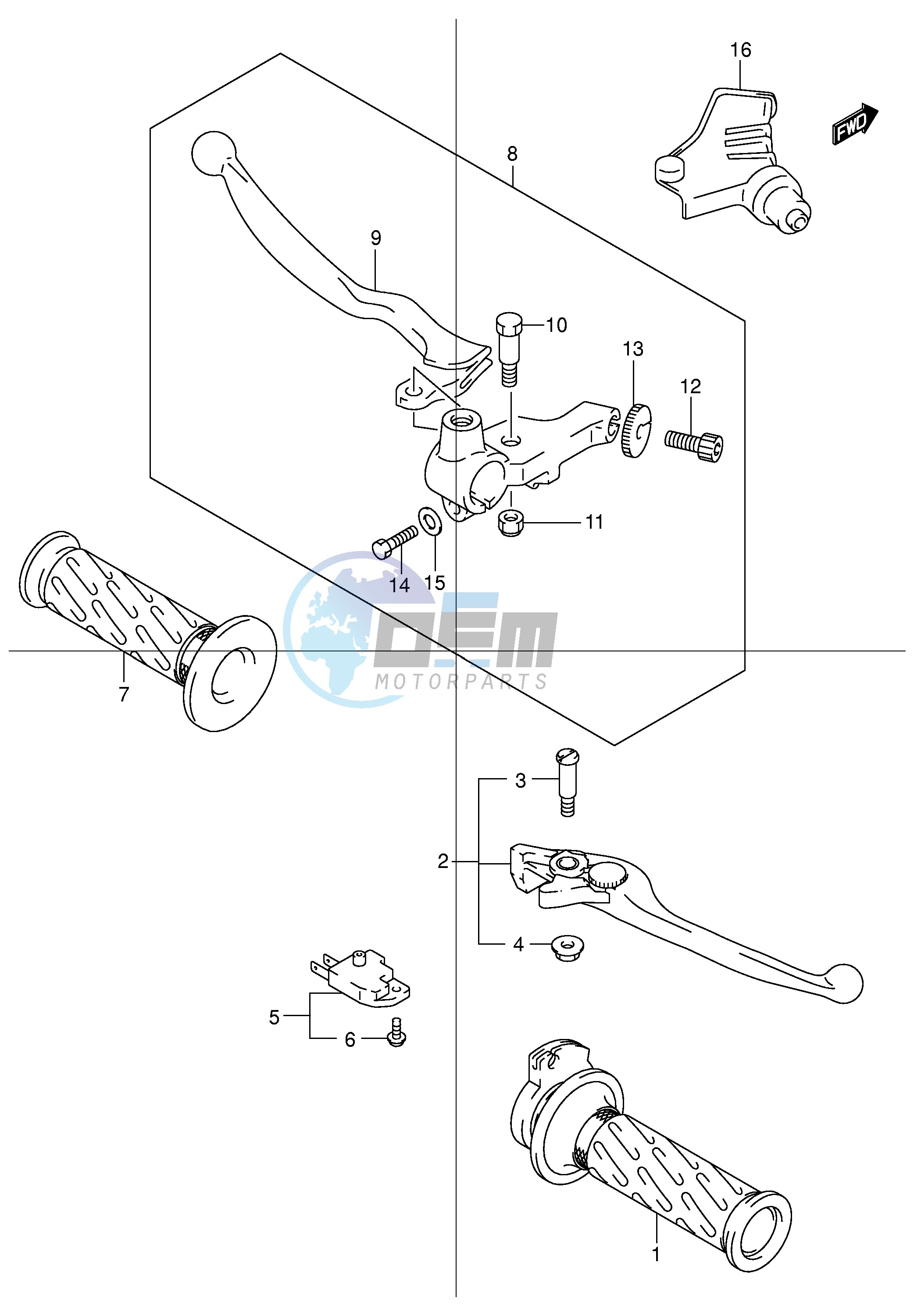 HANDLE LEVER