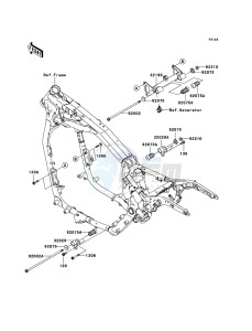 VN1600_CLASSIC VN1600-A3H GB XX (EU ME A(FRICA) drawing Engine Mount