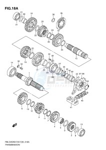 RM-Z450 (E3-E28) drawing TRANSMISSION (RM-Z450L1)