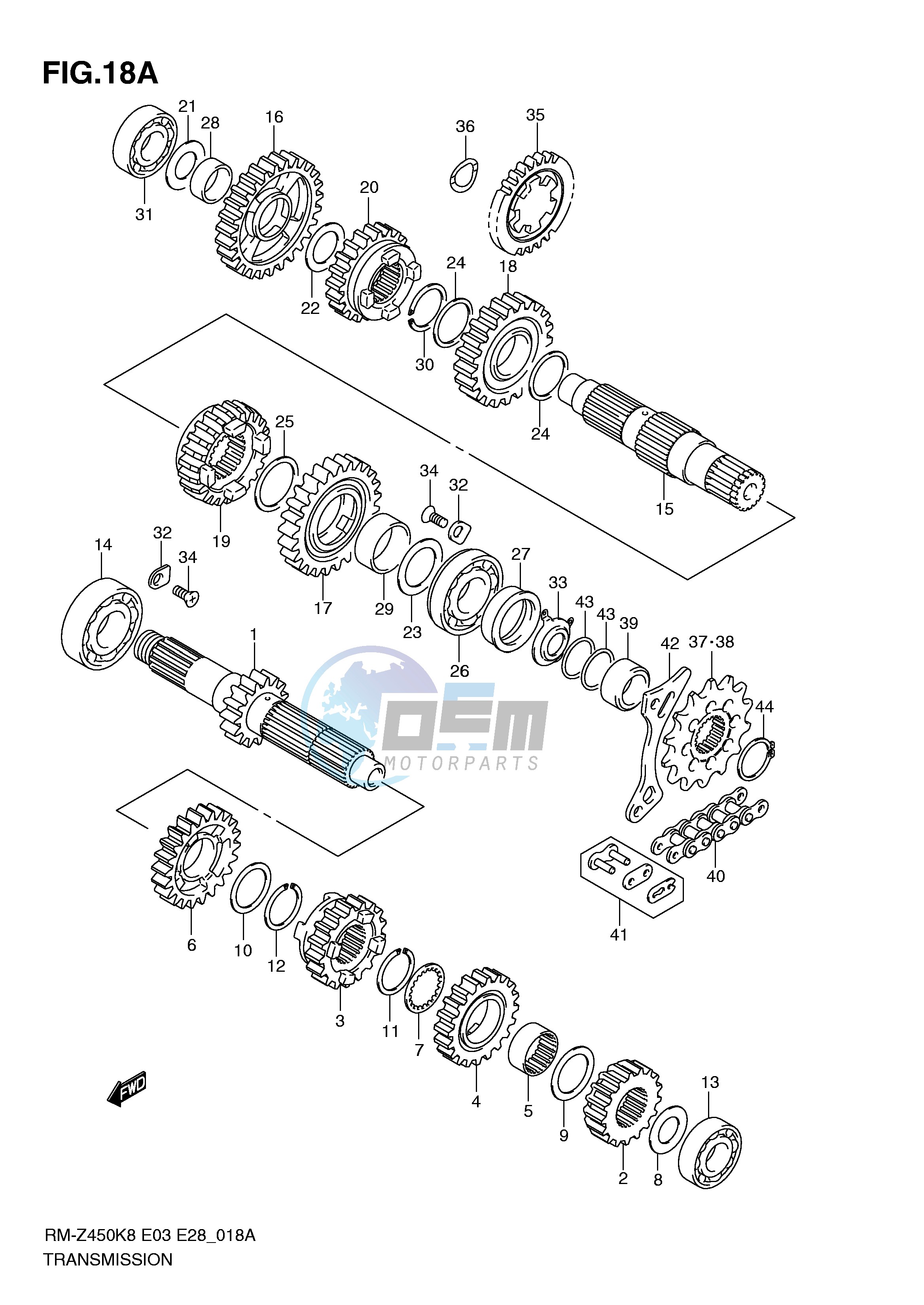 TRANSMISSION (RM-Z450L1)