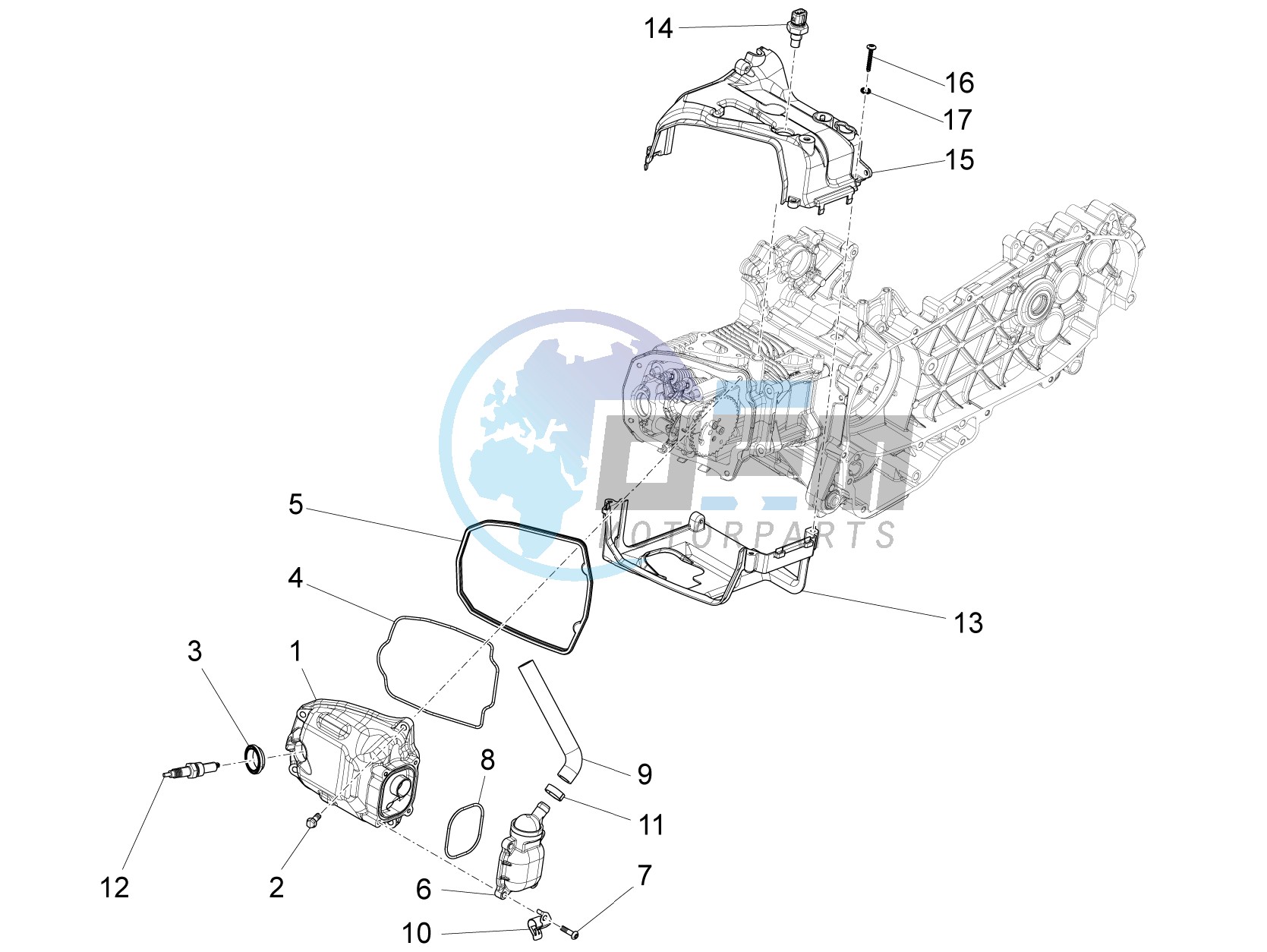 Cylinder head cover