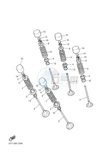 FZ1-S FZ1 FAZER 1000 (1CAK 1CAL) drawing VALVE