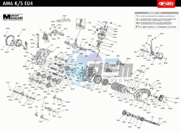 ENGINE  AM6 KS EU-4