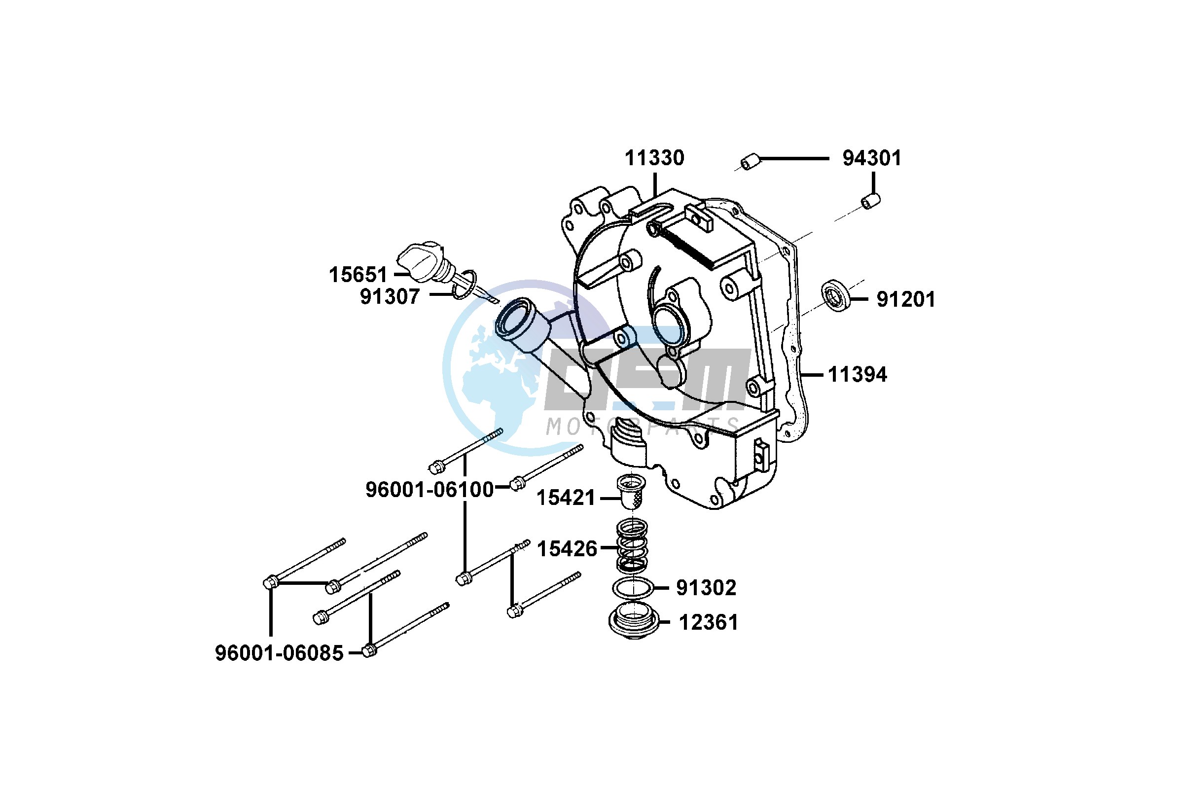 Right Crankcase Cover