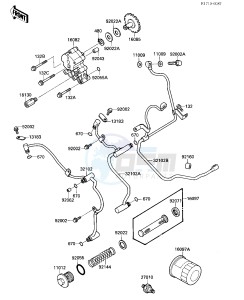 VN 1500 A [VULCAN 88] (A1-A5) [VULCAN 88] drawing OIL PUMP