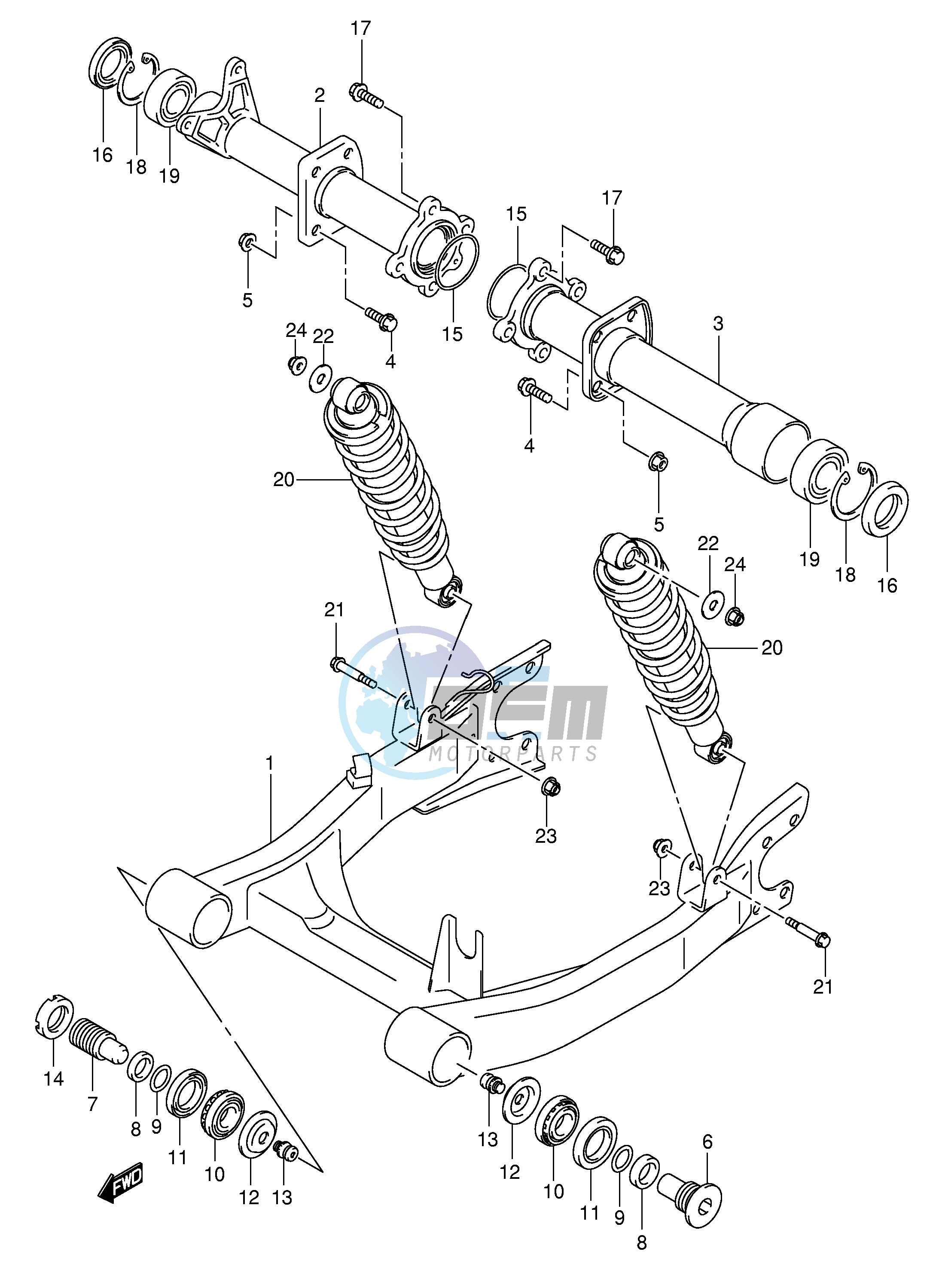 REAR SWINGINGARM