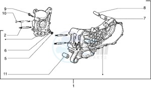 50 4T drawing Crankcase