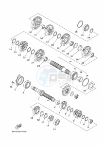 MT-10 MTN1000D (BGG6) drawing TRANSMISSION