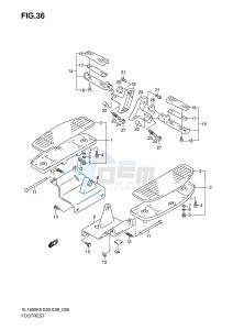 VL1500 (E3-E28) drawing FOOTREST