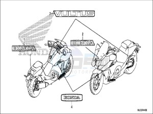 NC750JH Europe Direct - (ED) drawing MARK