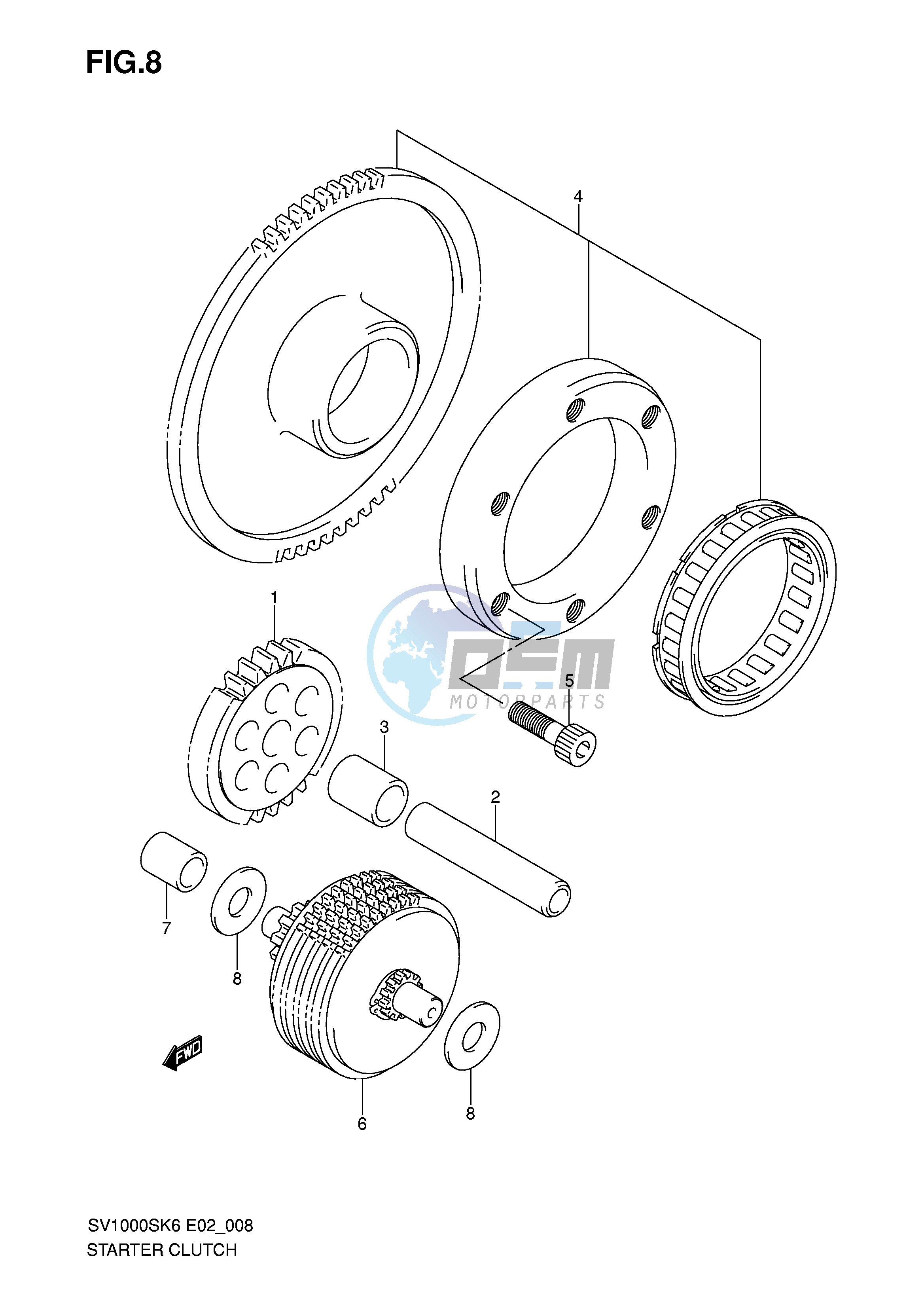 STARTER CLUTCH