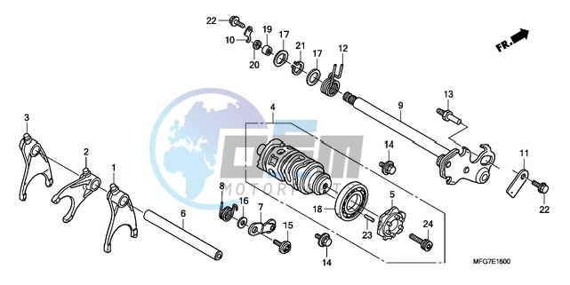 GEARSHIFT DRUM