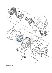 EF6600/E 357 (7C62 7C63 7C63 7C68) drawing GENERATOR 1