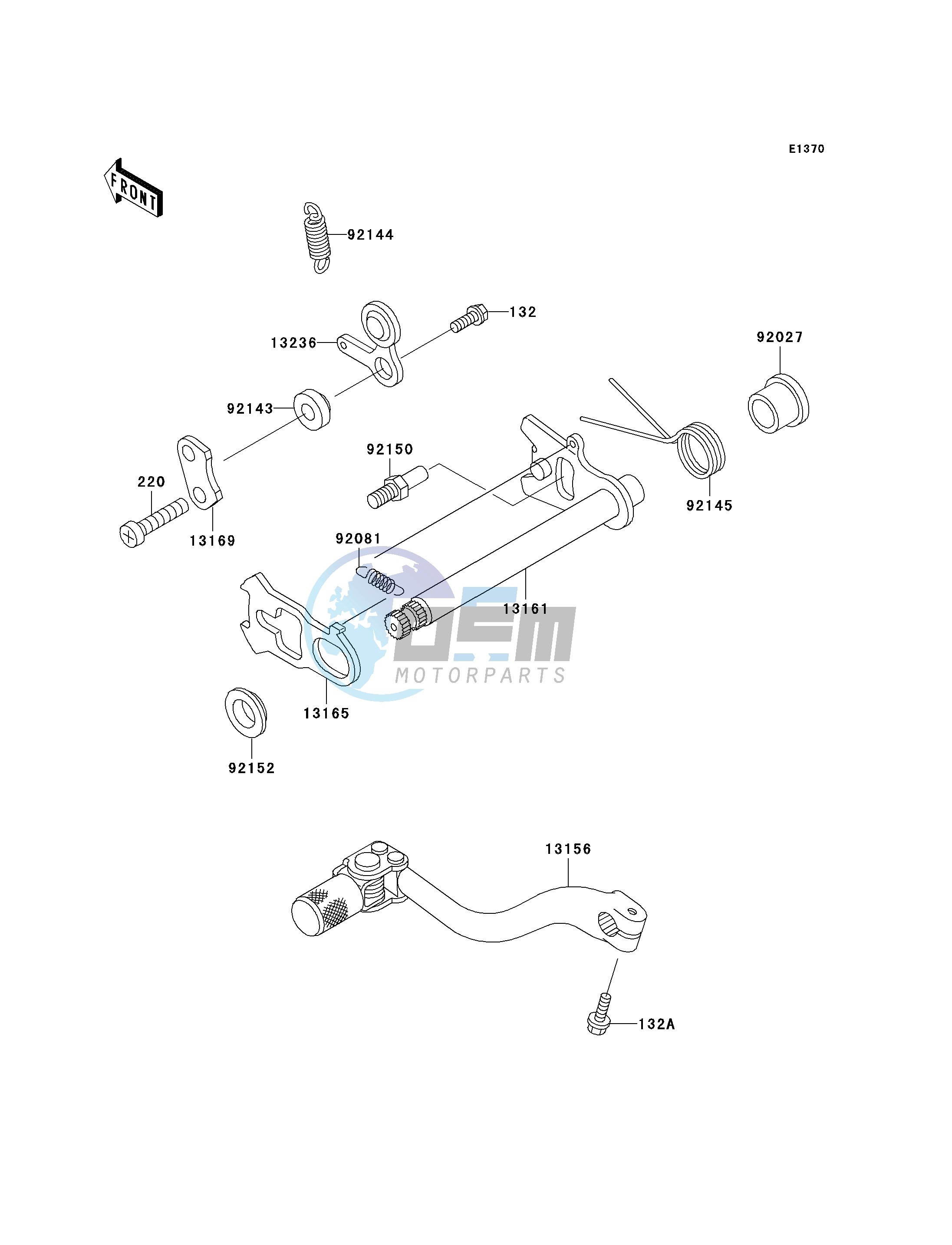 GEAR CHANGE MECHANISM