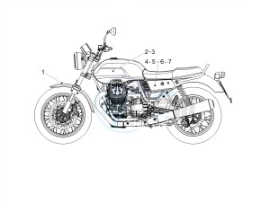 V7 III Stone 750 e4 (NAFTA) drawing Decal