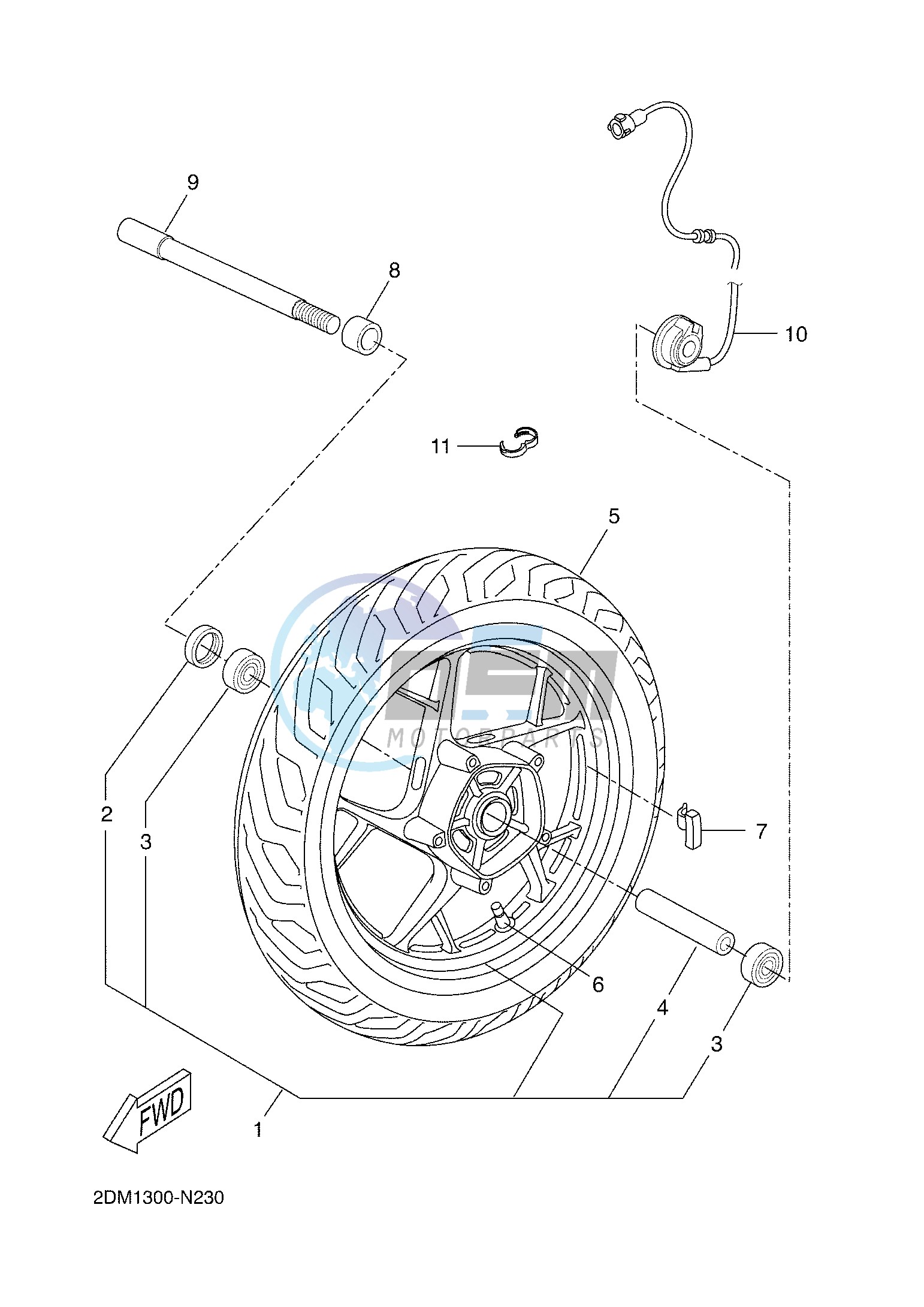 FRONT WHEEL