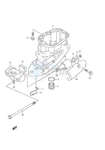 DF 115 drawing Drive Shaft Housing