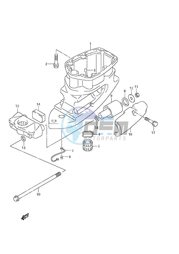 Drive Shaft Housing