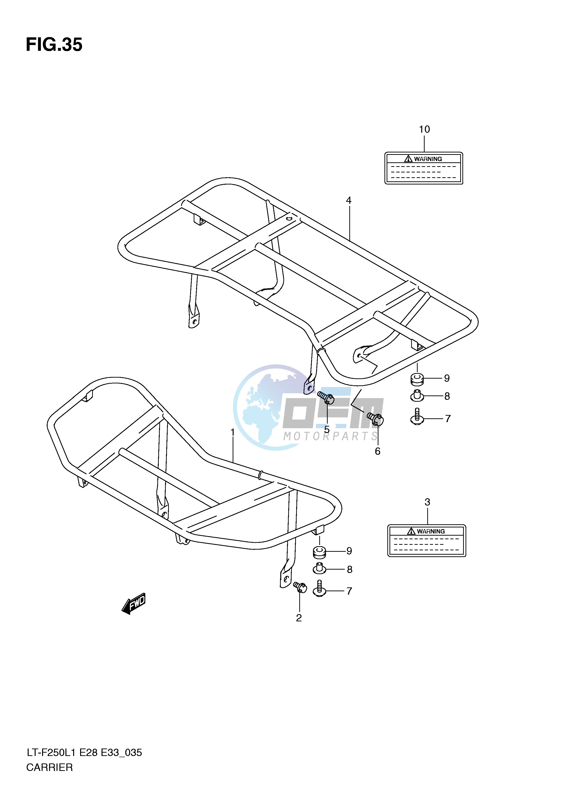 CARRIER (LT-F250L1 E33)