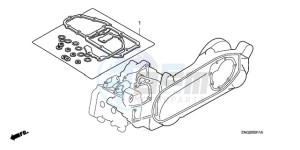 FJS400D9 F / CMF 2F drawing GASKET KIT B