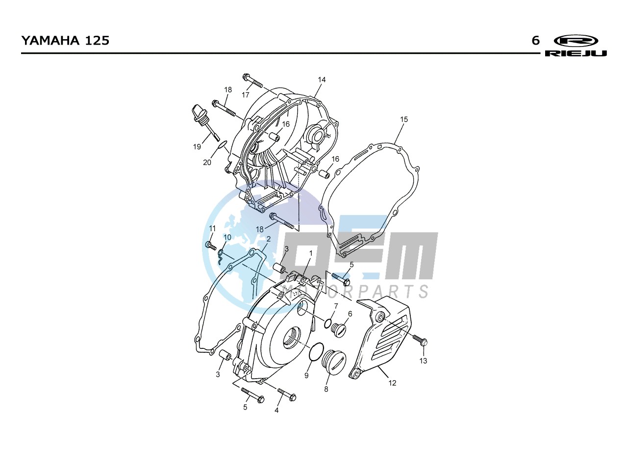 T06  CRANKCASE COVERS