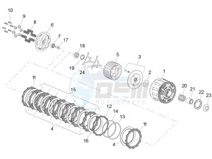 RSV4 1000 RR USA USA drawing Clutch