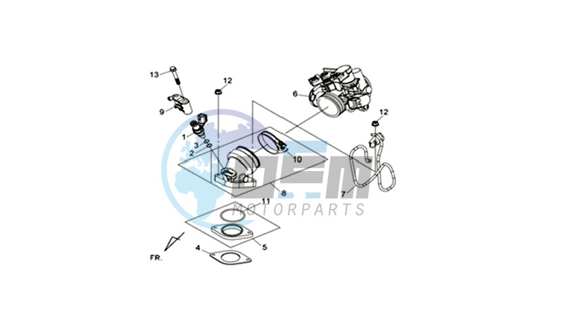 INLET / FUEL INJECTOR / THROTTLE BODY