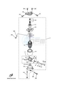 150FETOX drawing STARTER-MOTOR