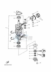 40VEOL drawing CRANKSHAFT--PISTON