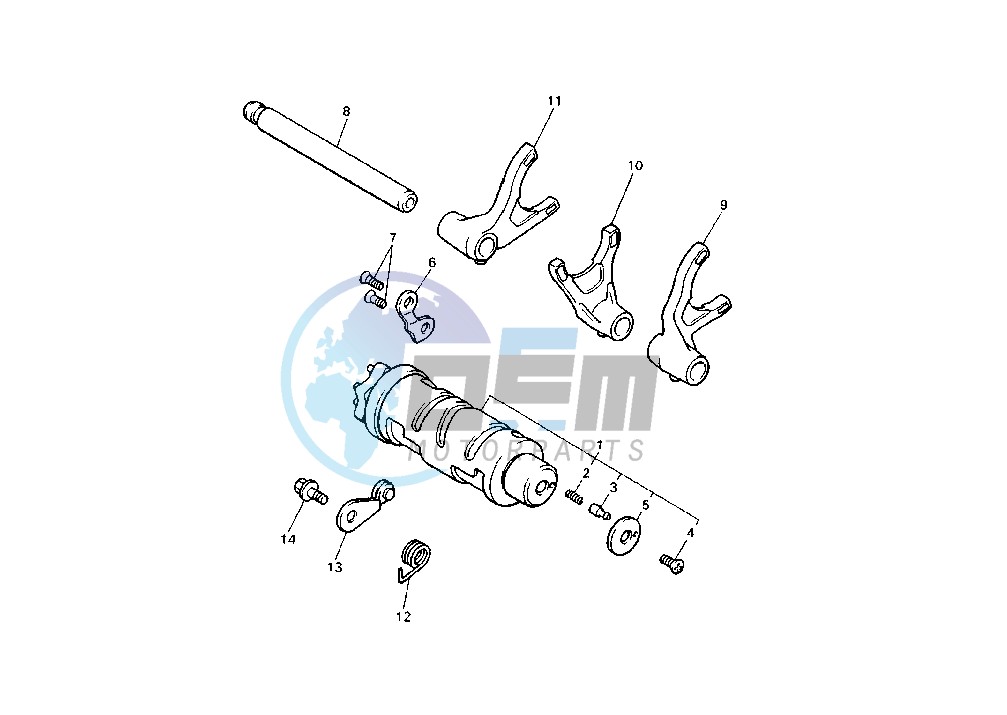 SHIFT CAM-FORK