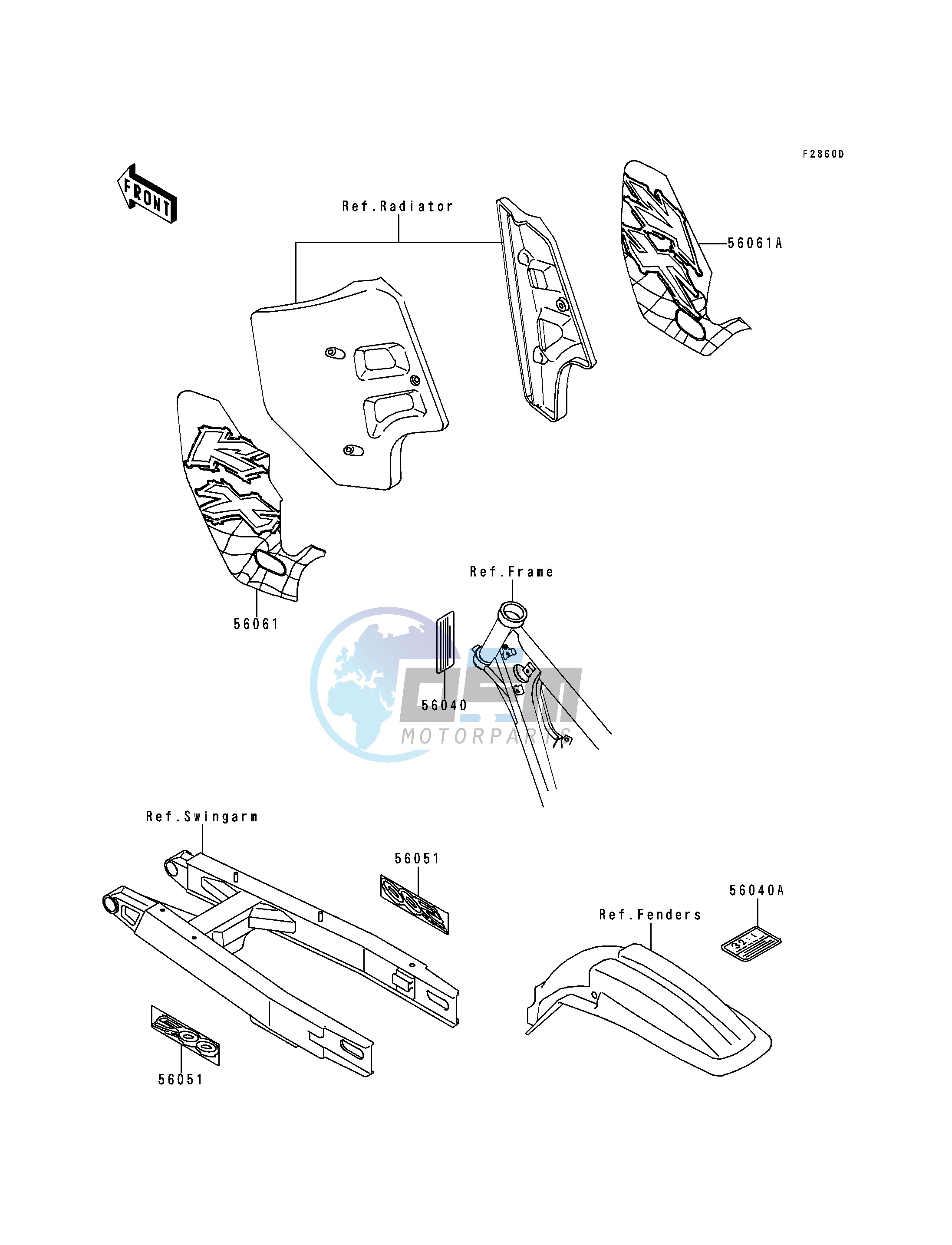 LABELS-- KX500-E8- -