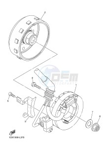 WR450F (1DX5) drawing GENERATOR